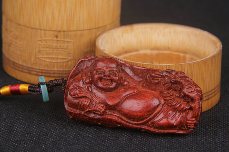 Lotus leaf lobular rosewood handle